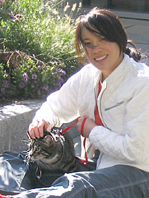 Chairman Meow and Wendy Chao